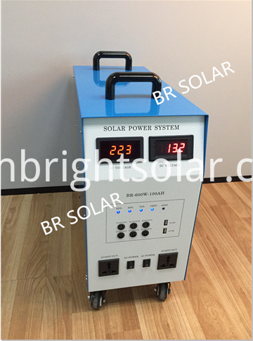 Sistema Home Solar 600W 600W Solar Home System